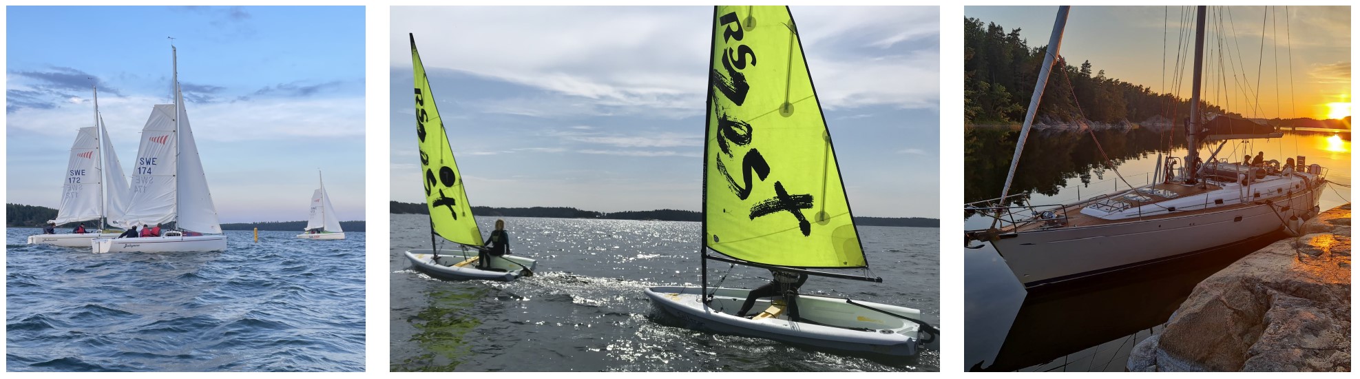 Sailstar sailing courses in different types of boats